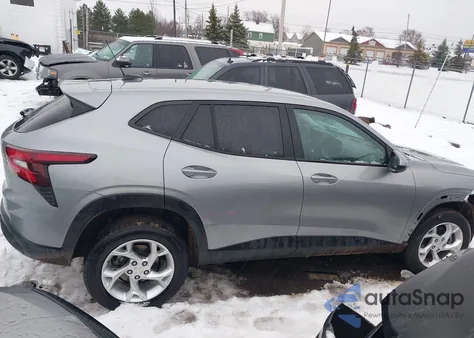 2025 Chevrolet Trax Fwd Ls from USA, damaged, VIN KL77LFEP7SC013549